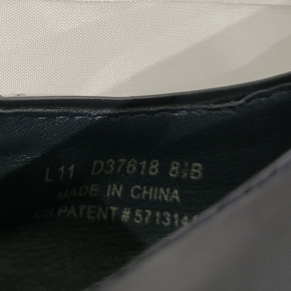 Cole Haan Air Christy Navy Peep-Toe Slingback Heels - Picture 3 of 8